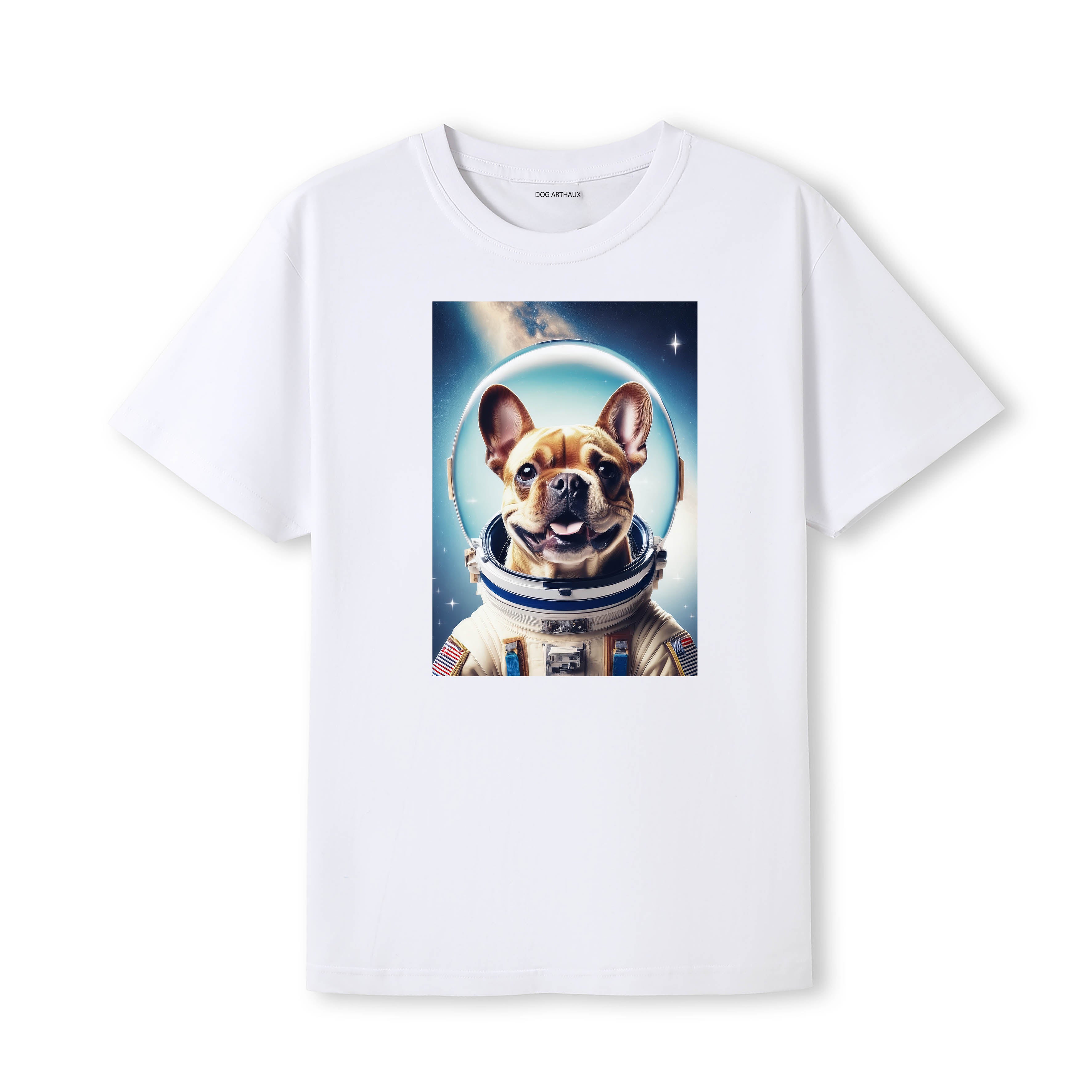 French Bulldog Astronaut Dog T-shirt