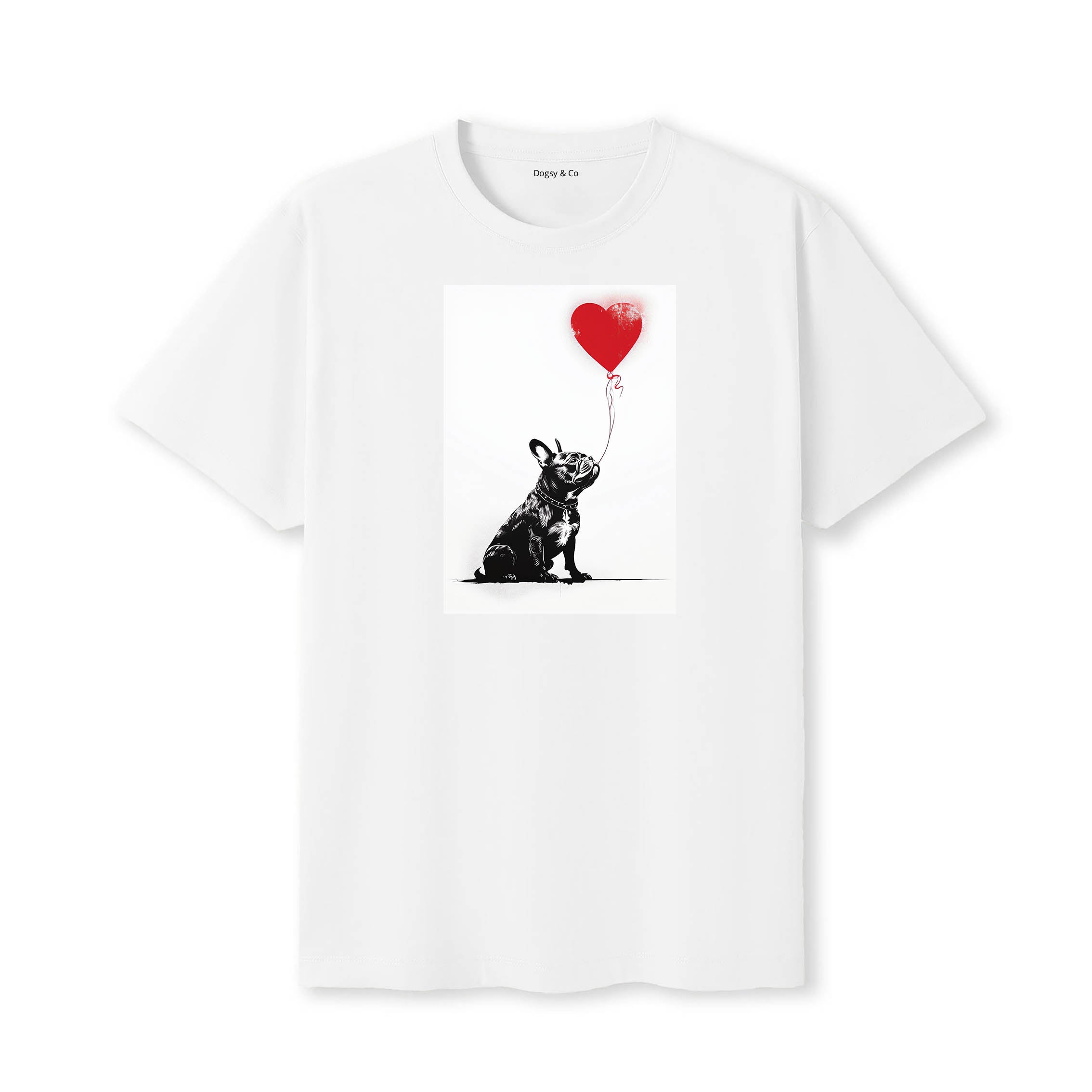 French Bulldog 1 Dogsy T-Shirt White