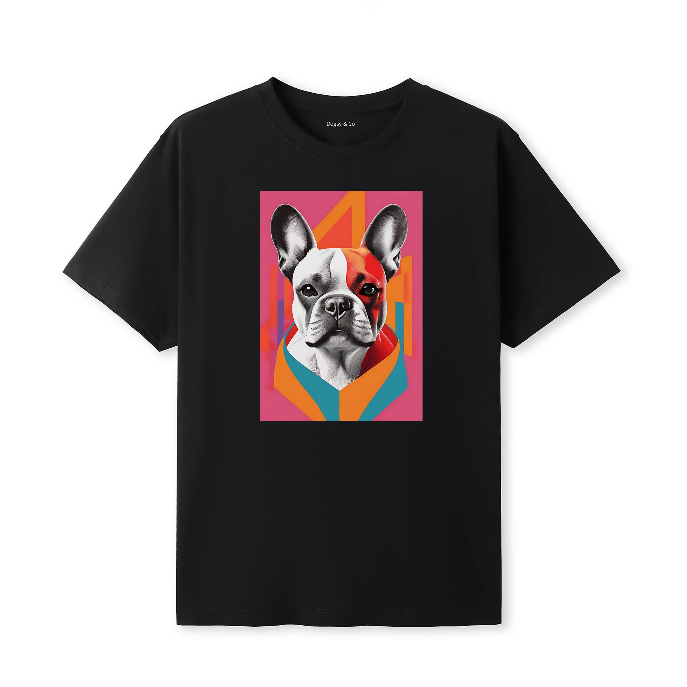 French Bulldog Mod Pop Dogs T-Shirt Artwork