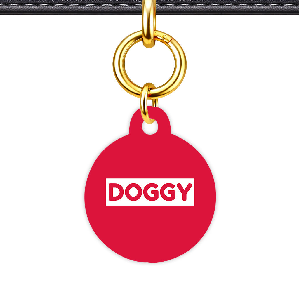 Classic Pet ID Tag Gold Vol 3 | 5 Colours | Heart Bone Circle | Dog Tag - Image 11 | Dogsy & Co