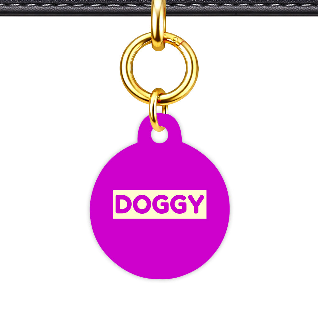 Classic Pet ID Tag Gold Vol 4 | 5 Colours | Heart Bone Circle | Dog Tag - Image 15 | Dogsy & Co