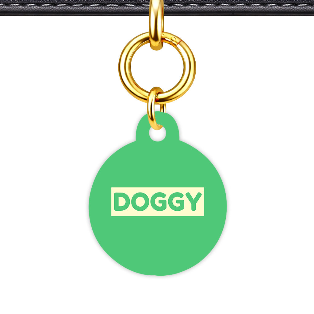 Classic Pet ID Tag Gold Vol 3 | 5 Colours | Heart Bone Circle | Dog Tag - Image 9 | Dogsy & Co