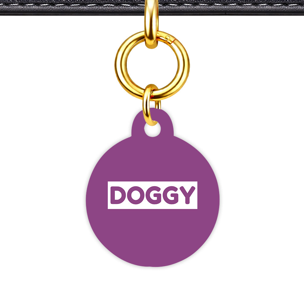 Classic Pet ID Tag Gold Vol 4 | 5 Colours | Heart Bone Circle | Dog Tag - Image 7 | Dogsy & Co