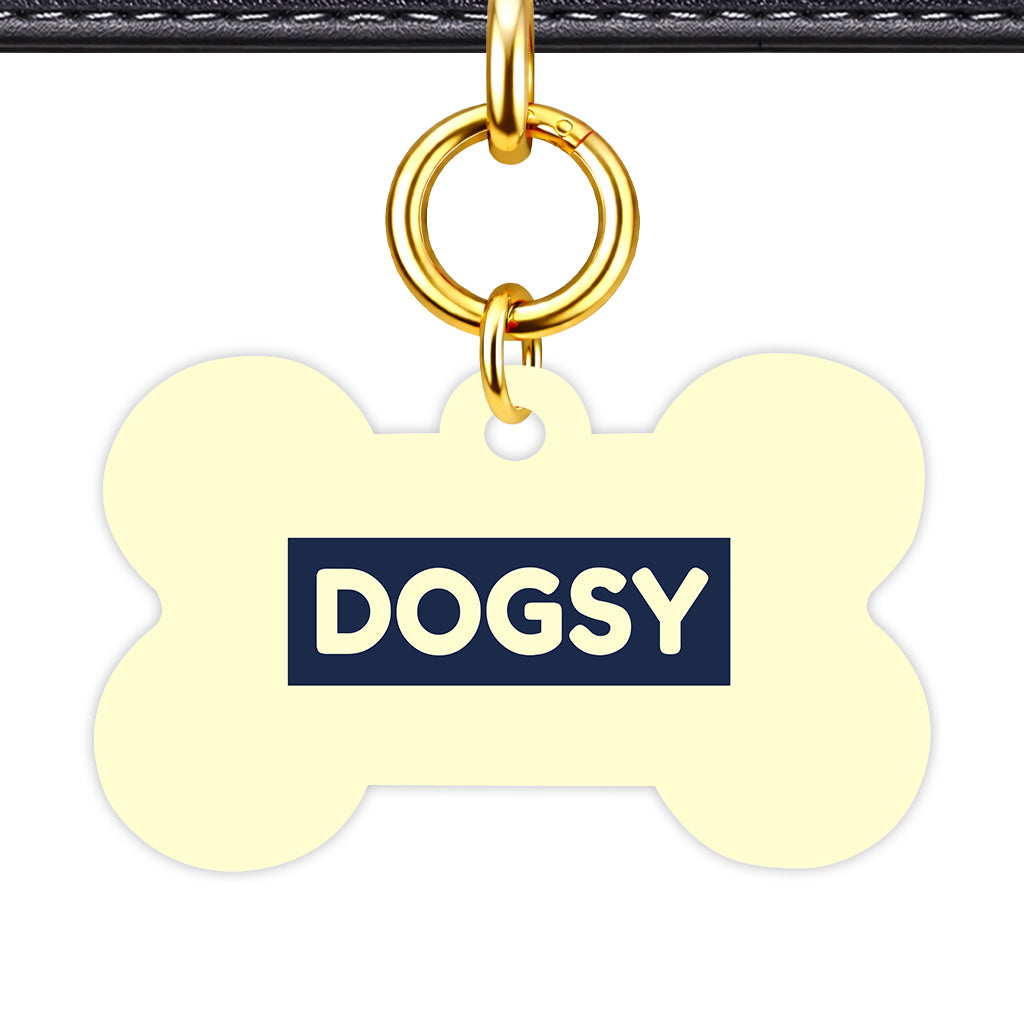 Classic Pet ID Tag Gold Vol 7 | 5 Colours | Heart Bone Circle | Dog Tag - Image 10 | Dogsy & Co