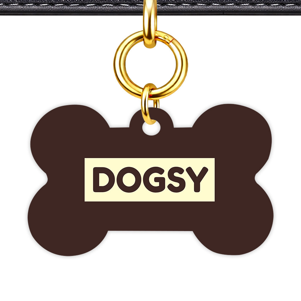 Classic Pet ID Tag Gold Vol 2 | 5 Colours | Heart Bone Circle | Dog Tag - Image 14 | Dogsy & Co