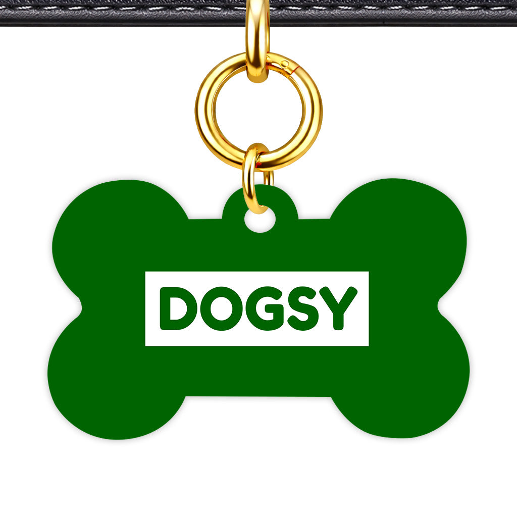 Classic Pet ID Tag Gold Vol 1 | 5 Colours | Heart Bone Circle | Dog Tag - Image 14 | Dogsy & Co