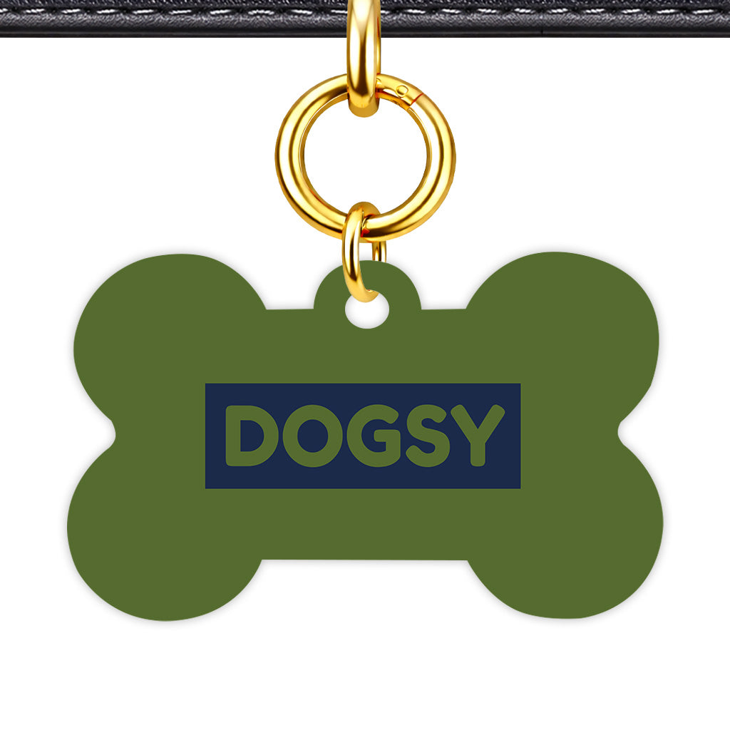 Classic Pet ID Tag Gold Vol 4 | 5 Colours | Heart Bone Circle | Dog Tag - Image 10 | Dogsy & Co