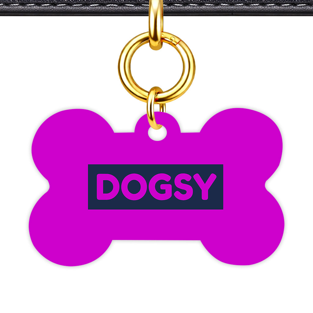 Classic Pet ID Tag Gold Vol 4 | 5 Colours | Heart Bone Circle | Dog Tag - Image 14 | Dogsy & Co