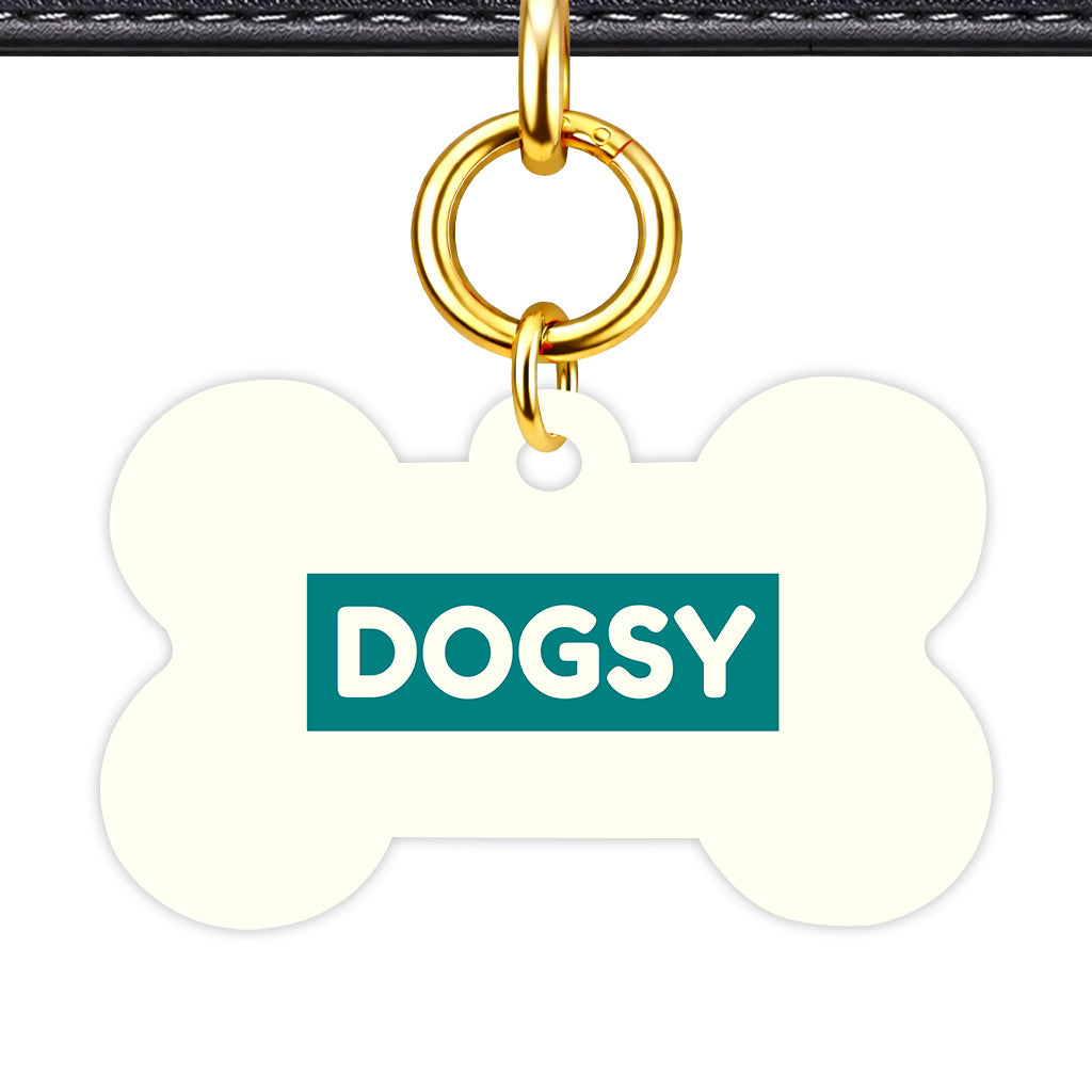 Classic Pet ID Tag Gold Vol 7 | 5 Colours | Heart Bone Circle | Dog Tag - Image 12 | Dogsy & Co