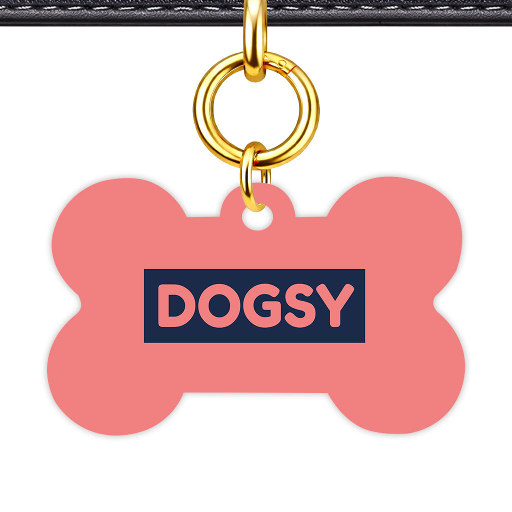 Classic Pet ID Tag Gold Vol 9 | 5 Colours | Heart Bone Circle | Dog Tag - Image 12 | Dogsy & Co