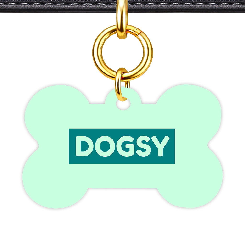 Classic Pet ID Tag Gold Vol 10 | 5 Colours | Heart Bone Circle | Dog Tag - Image 8 | Dogsy & Co