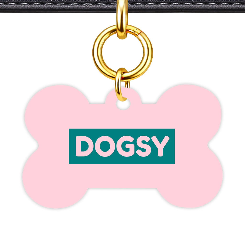 Classic Pet ID Tag Gold Vol 8 | 5 Colours | Heart Bone Circle | Dog Tag - Image 14 | Dogsy & Co
