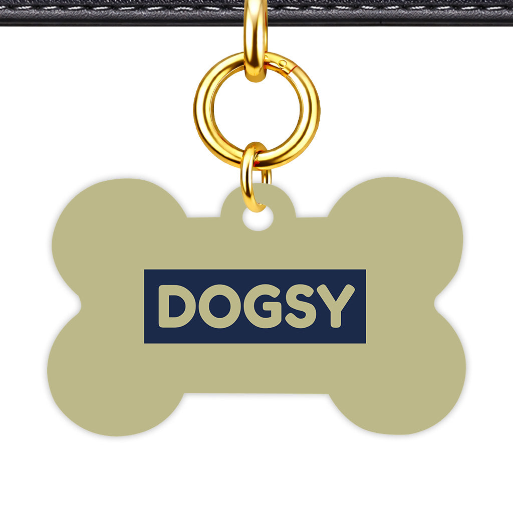 Classic Pet ID Tag Gold Vol 9 | 5 Colours | Heart Bone Circle | Dog Tag - Image 8 | Dogsy & Co