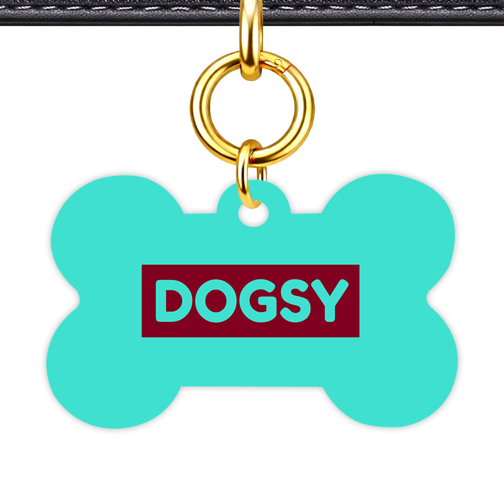 Classic Pet ID Tag Gold Vol 5 | 5 Colours | Heart Bone Circle | Dog Tag - Image 14 | Dogsy & Co