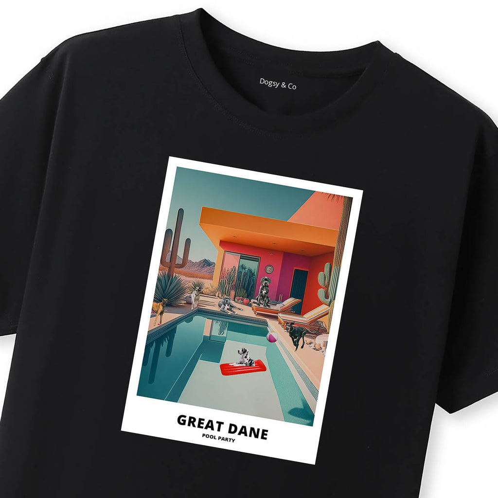 Great Dane Pool Party T-shirt