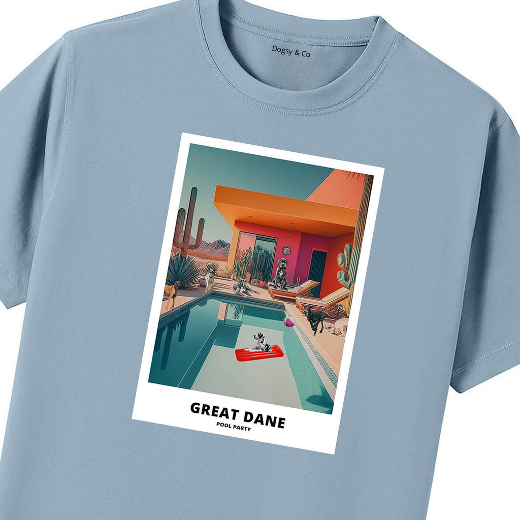 Great Dane Pool Party T-shirt