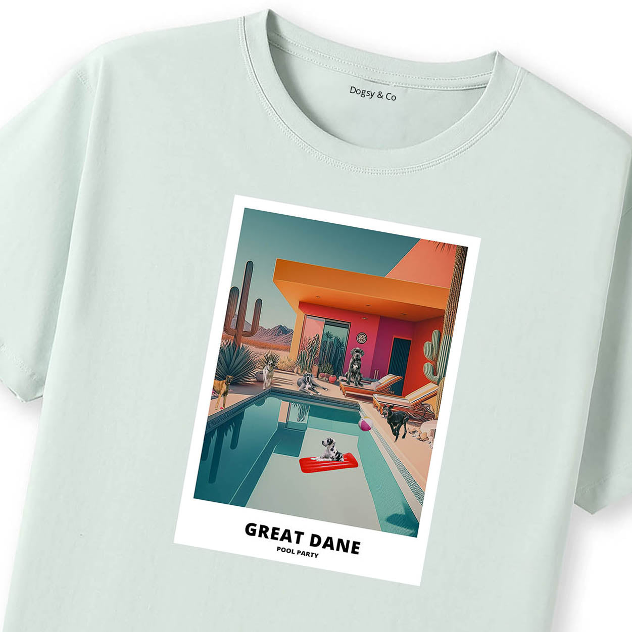 Great Dane Pool Party T-shirt