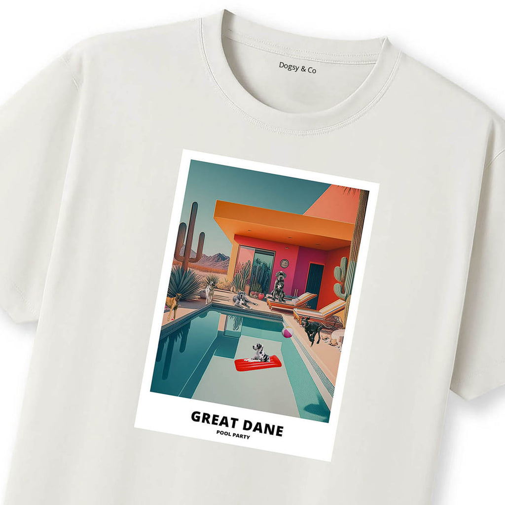 Great Dane Pool Party T-shirt