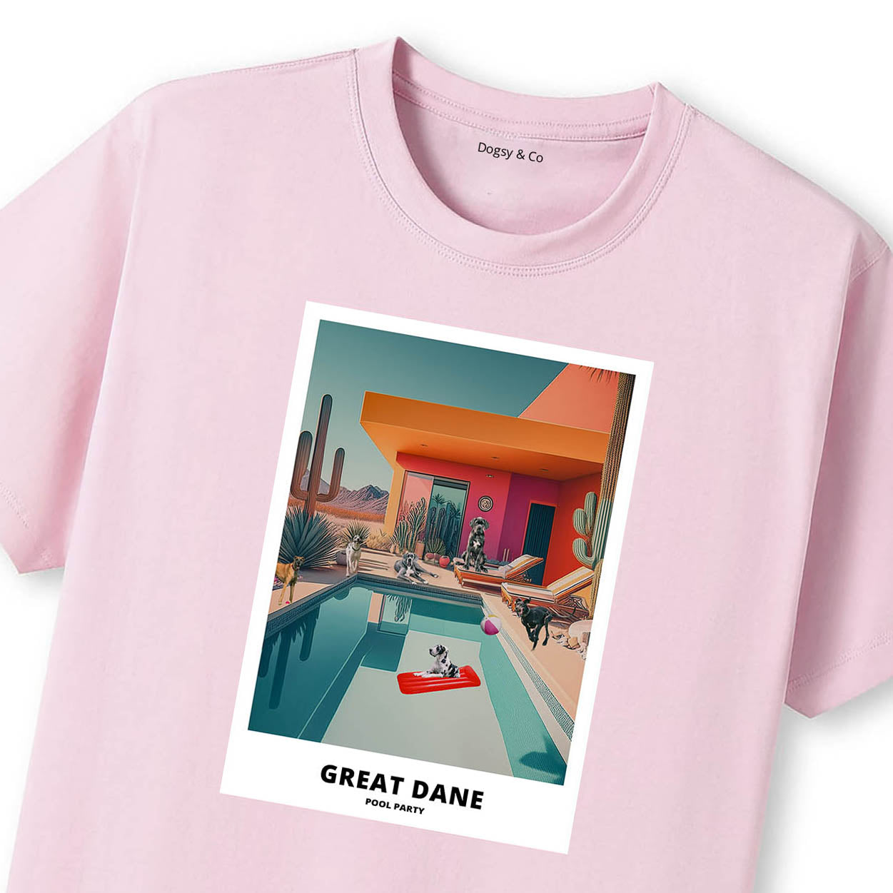 Great Dane Pool Party T-shirt