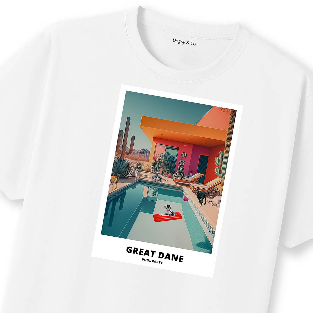 Great Dane Pool Party T-shirt