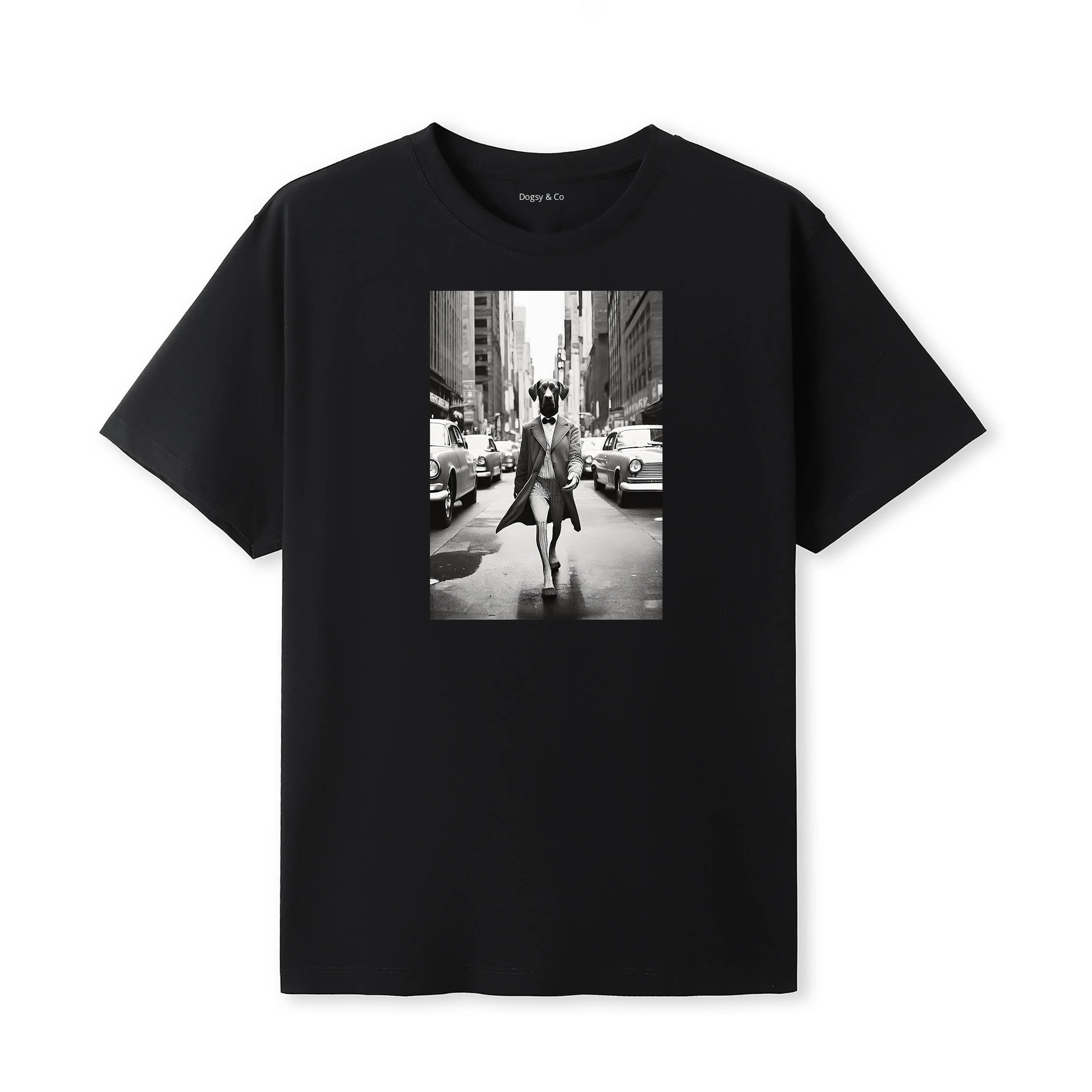 German Pointer Dogsy Dean T-Shirt Black