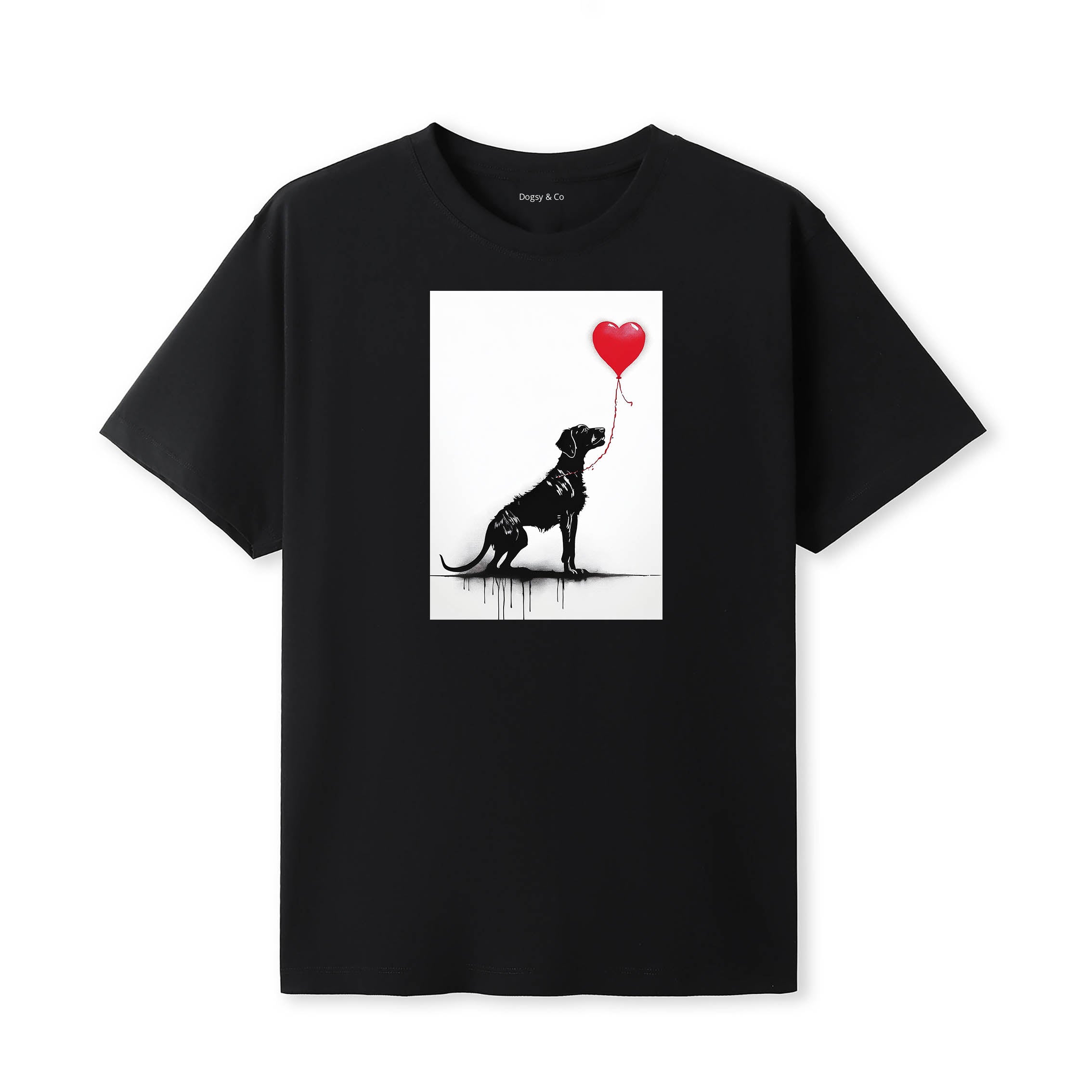 German Pointer 1 Dogsy T-Shirt Black
