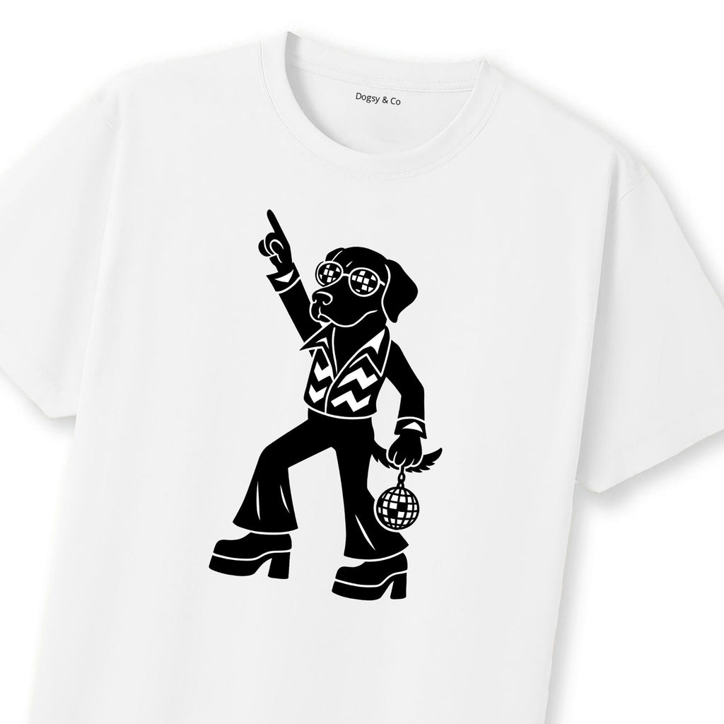 German Pointer Disco Doggo T-Shirt | Dogsy & Co