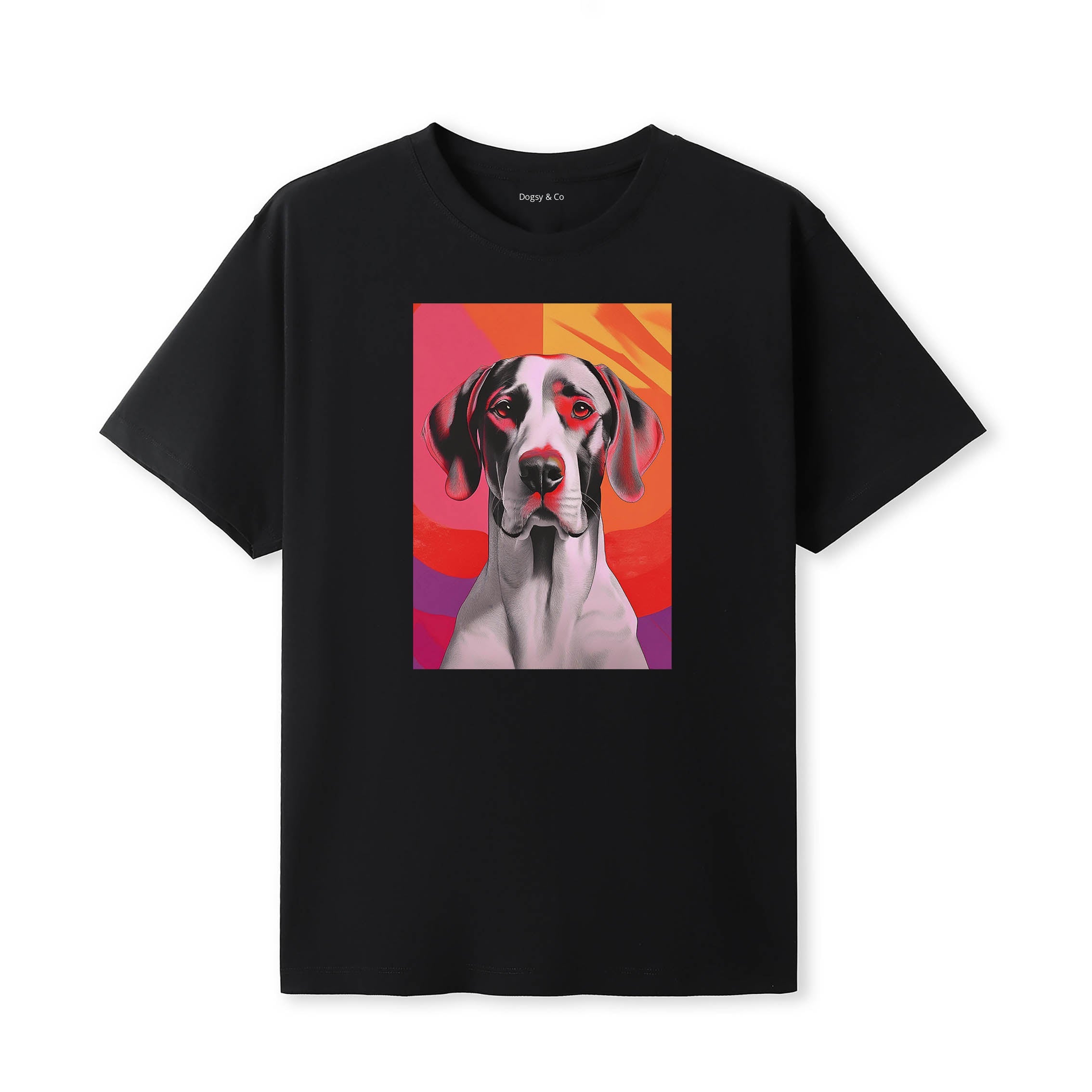 German Pointer Mod Pop Dogs T-Shirt Artwork