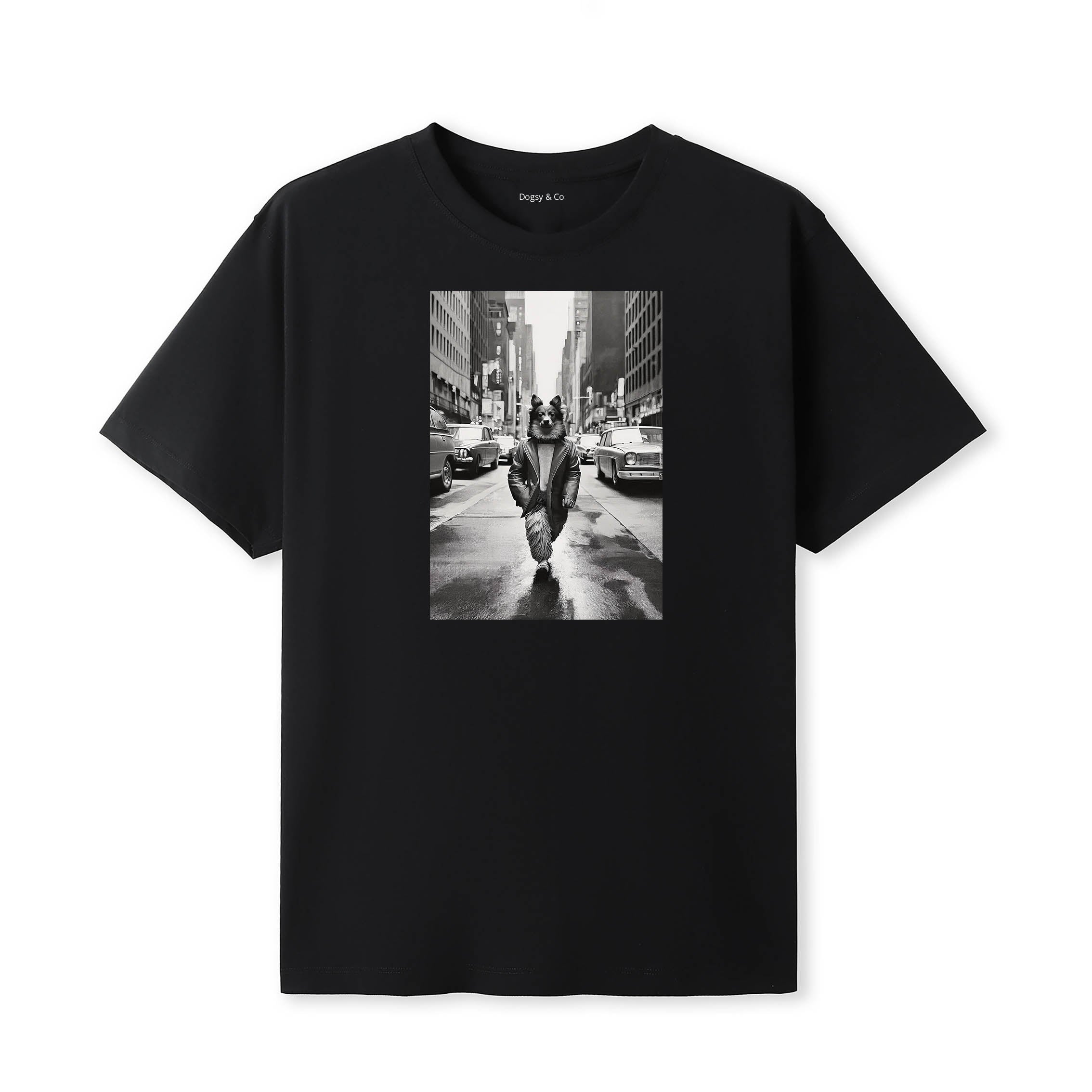 German Spitz Dogsy Dean T-Shirt Black