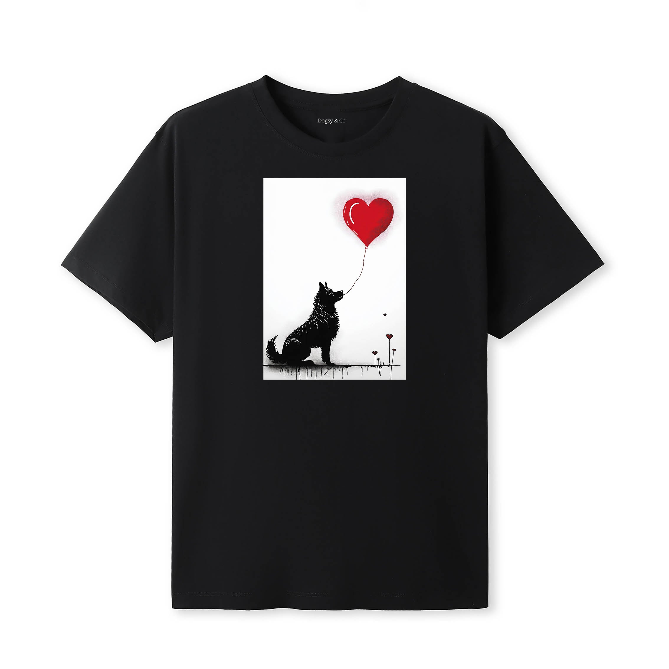 German Spitz 1 Dogsy T-Shirt Black