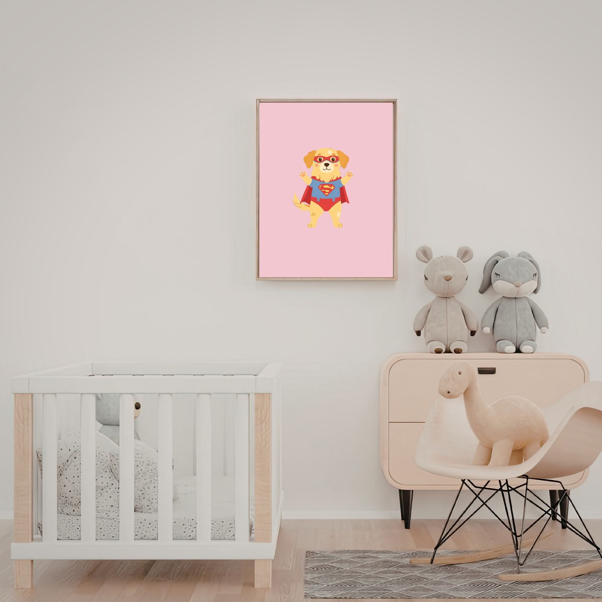 Golden Retriever Kids Nursery Wall Art Print Bundle — 22 Dog Costume Designs, 5 Colours, 6 Print Sizes | Digital Download