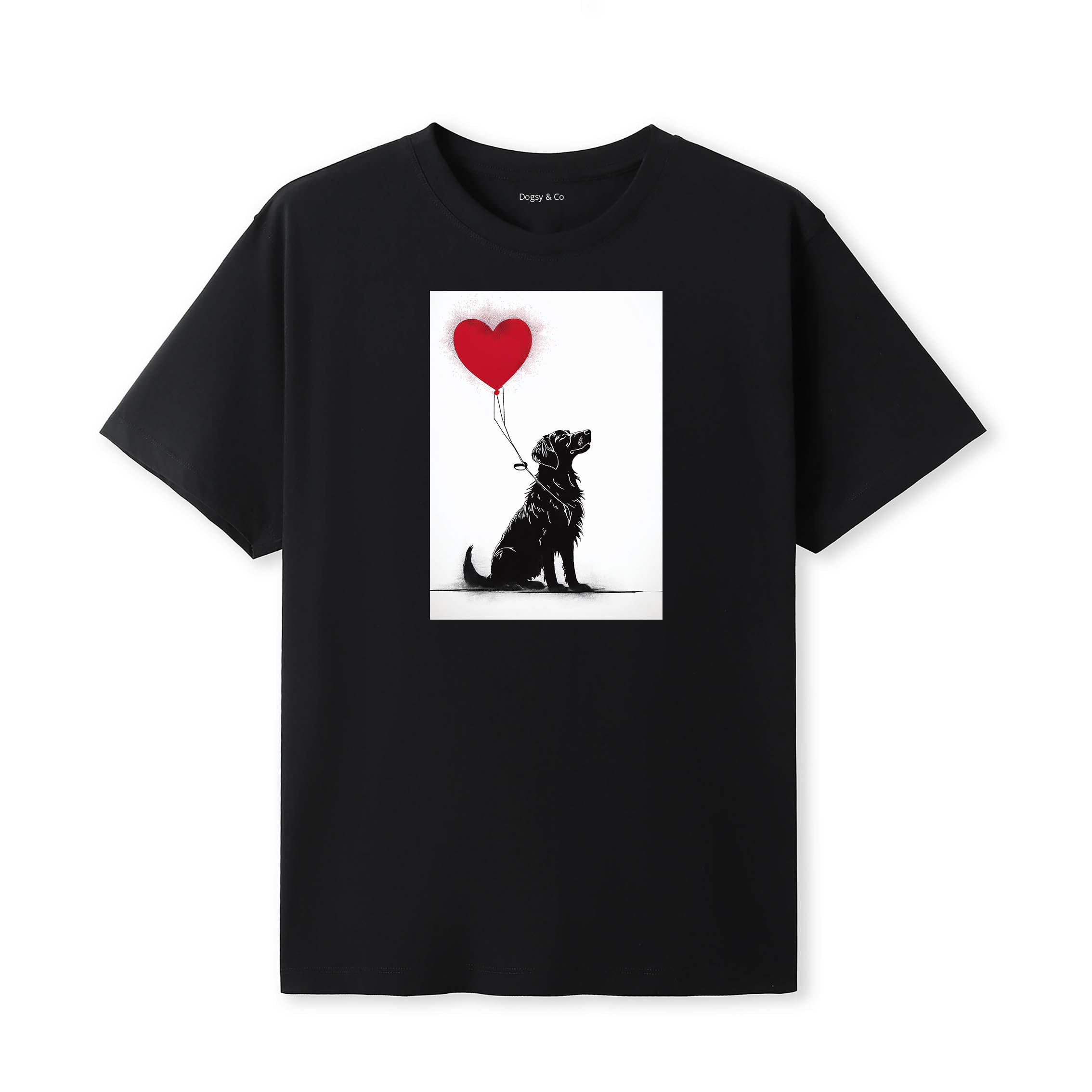 Golden Retriever 1 Dogsy T-Shirt Black