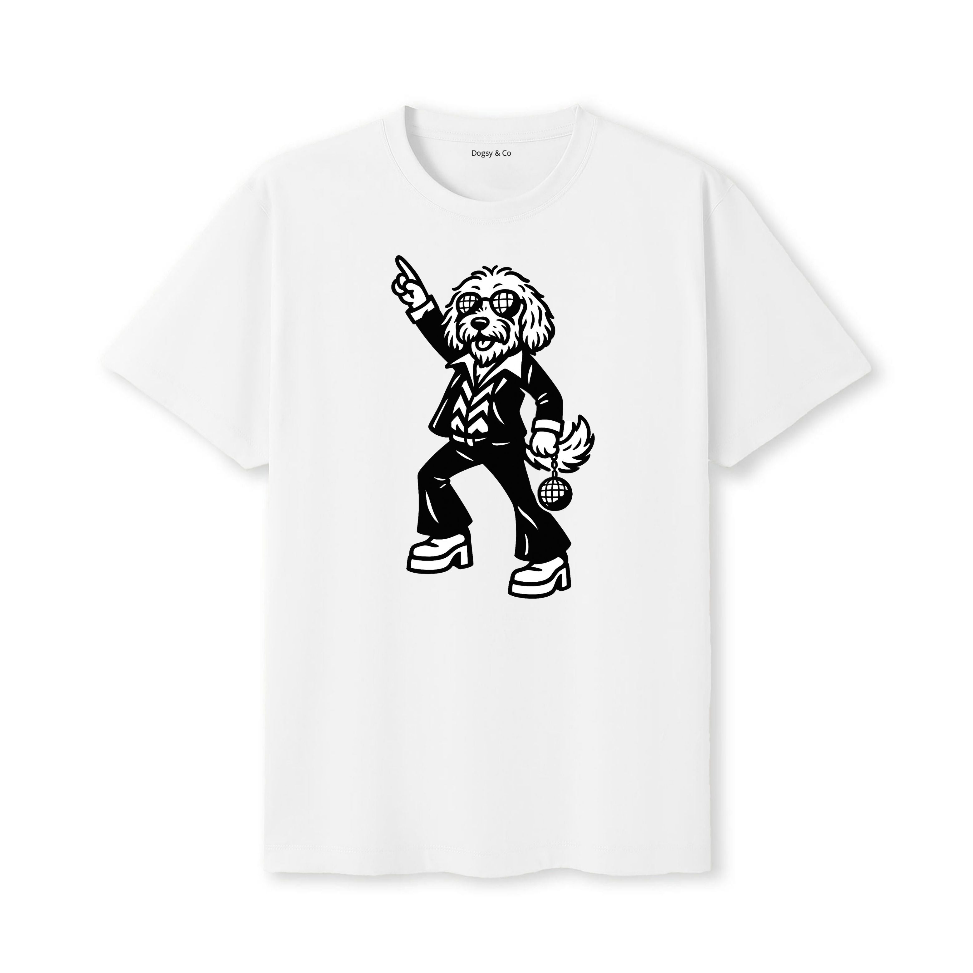 Goldendoodle Disco Doggo T-Shirt - alternate view