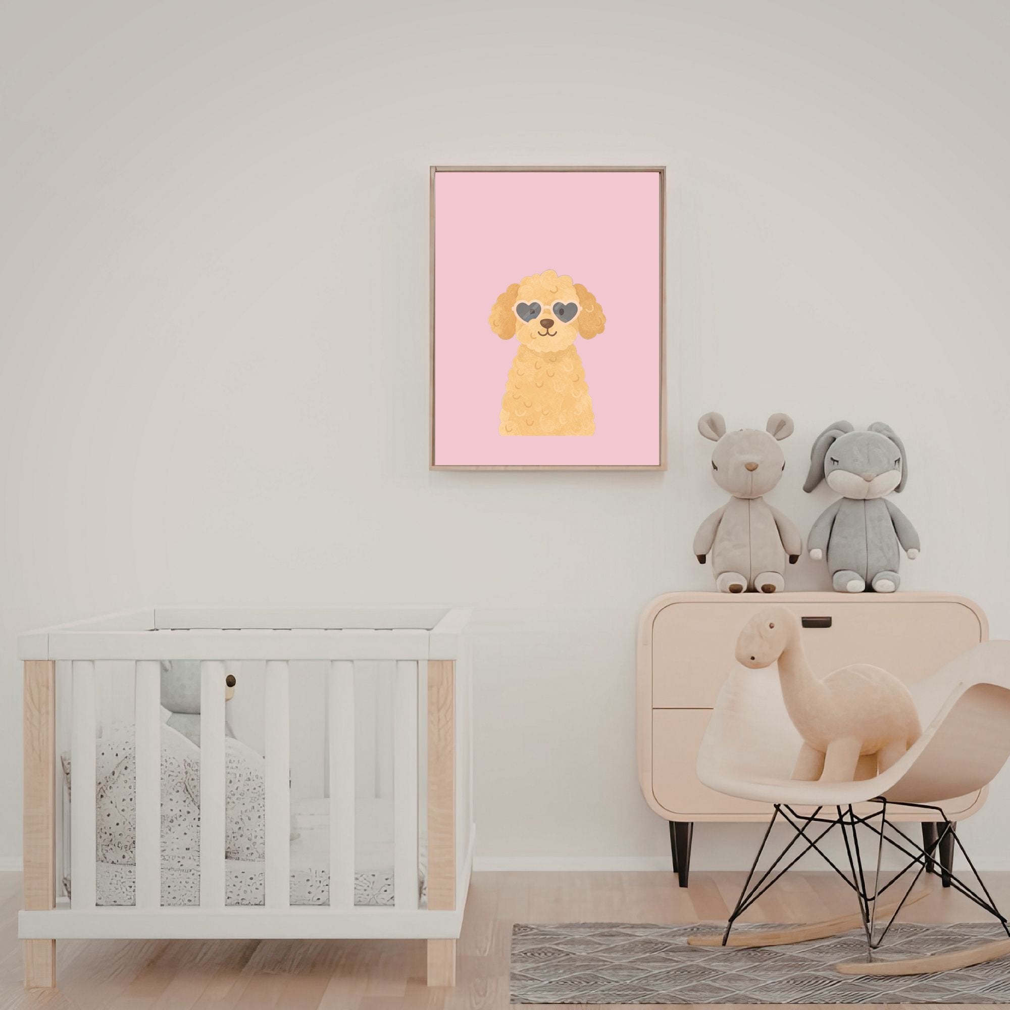 Goldendoodle Kids Nursery Wall Art Print Bundle — 22 Dog Costume Designs, 5 Colours, 6 Print Sizes | Digital Download