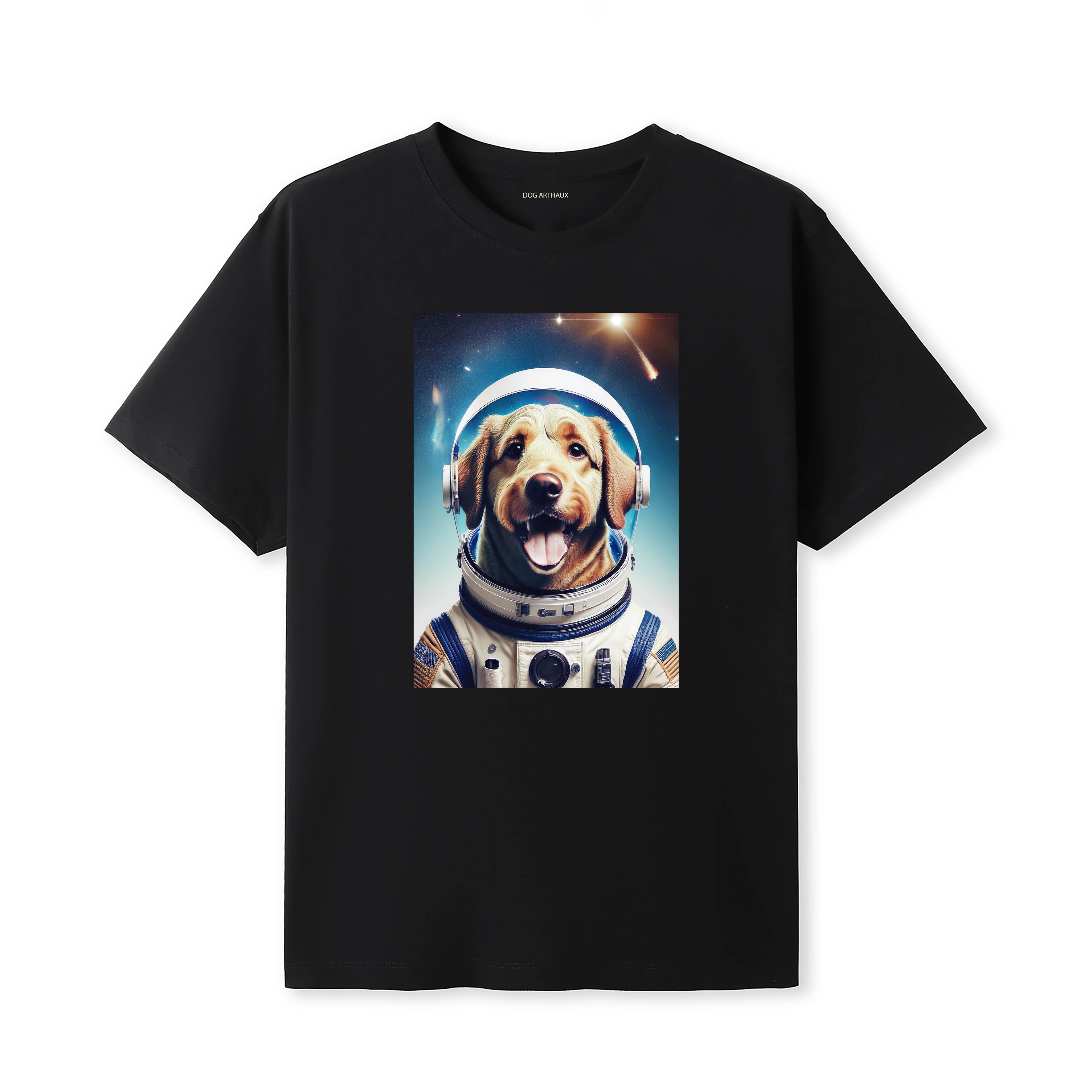Goldendoodle Astronaut Dog T-shirt