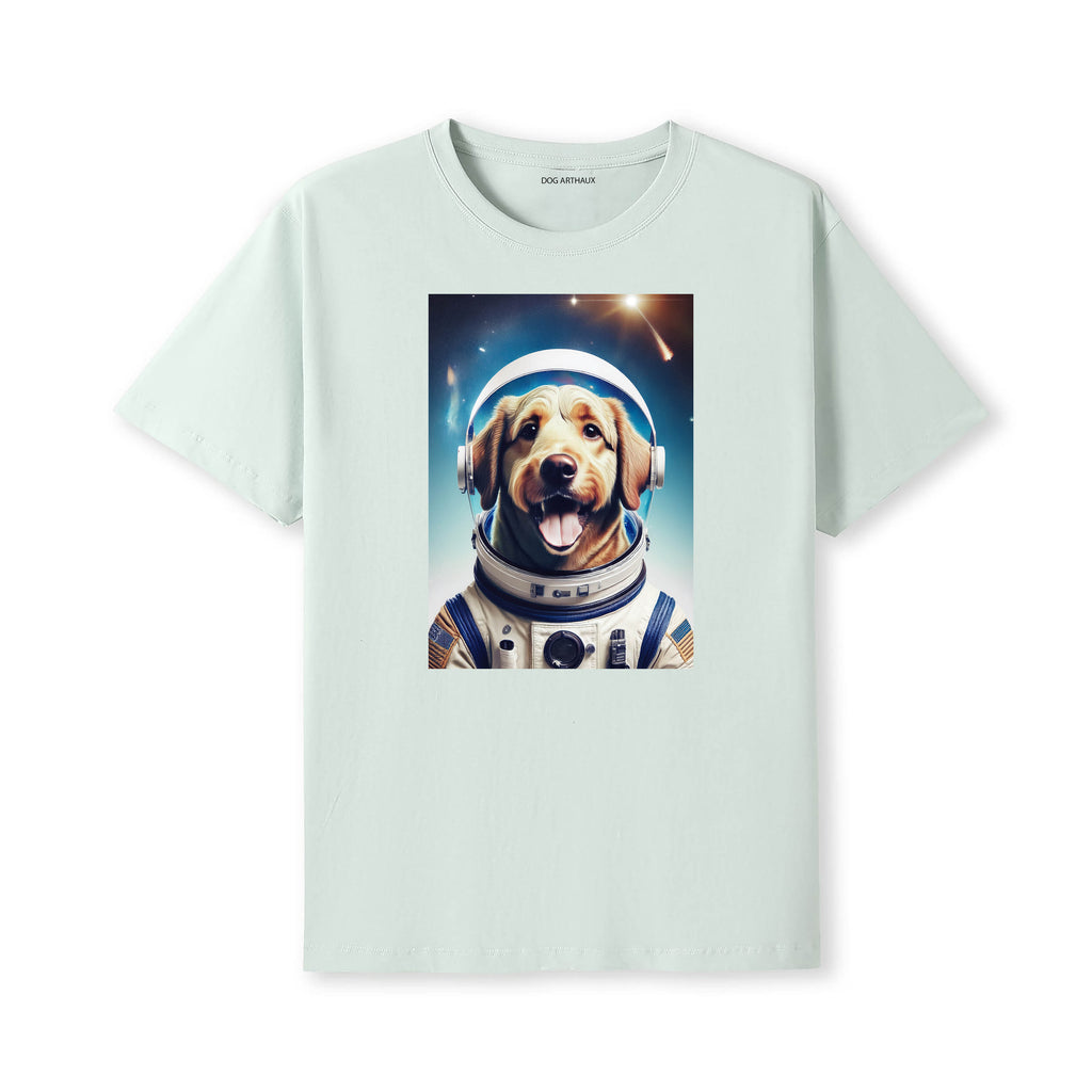 Goldendoodle Astronaut Dog T-shirt - alternate view