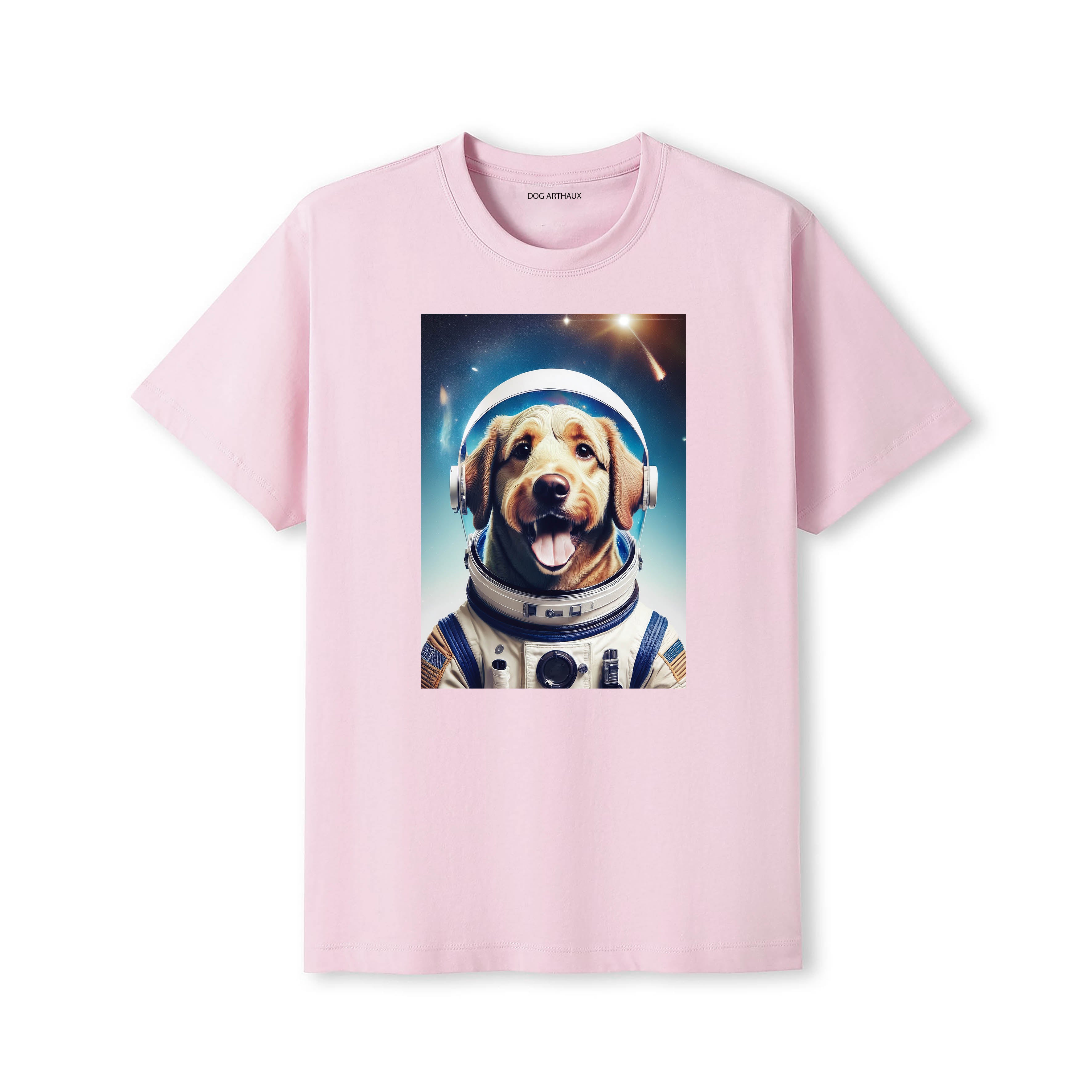 Goldendoodle Astronaut Dog T-shirt