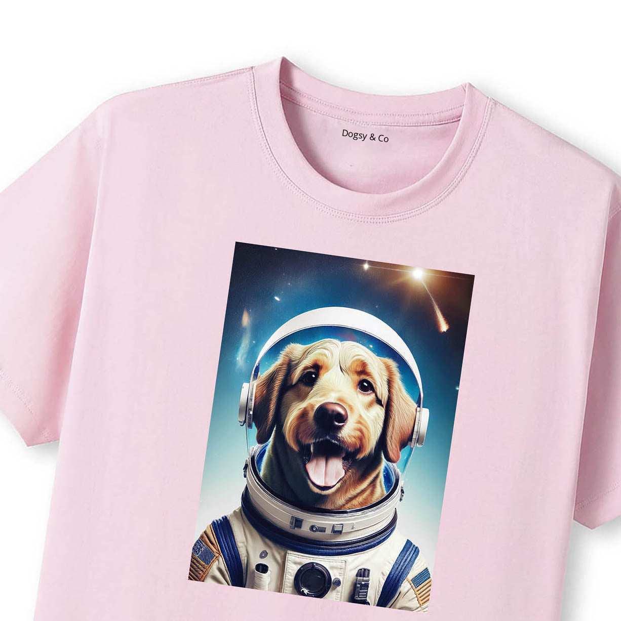 Pink T-Shirt Close Up