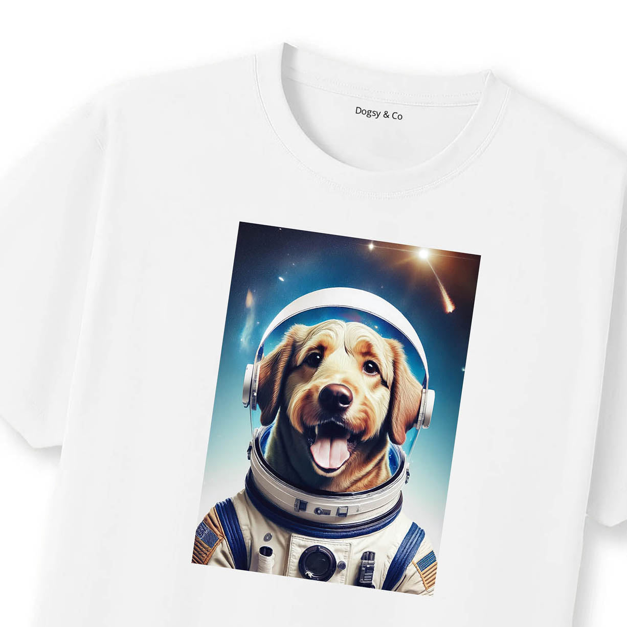 White T-Shirt Close Up