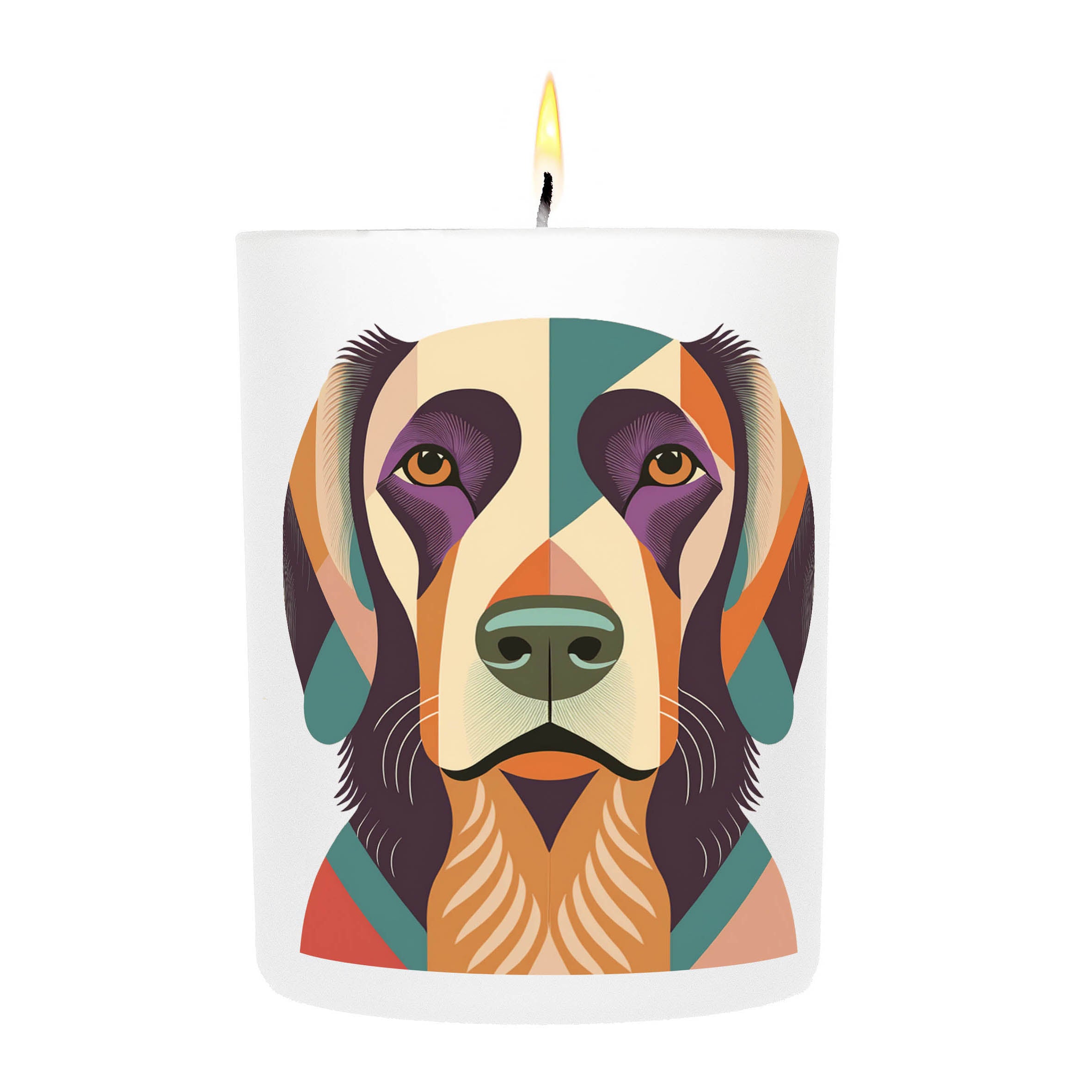 Gordon Setter Graphic Bold Dog Candle