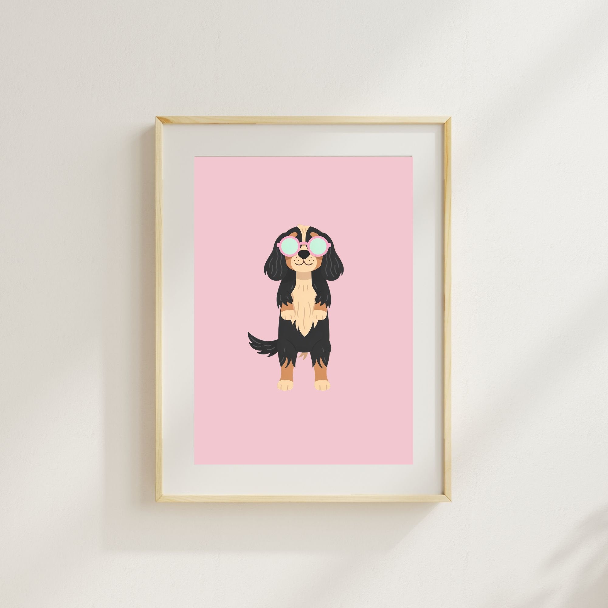 Gordon Setter Kids Nursery Wall Art Print Bundle — 22 Dog Costume Designs, 5 Colours, 6 Print Sizes | Digital Download