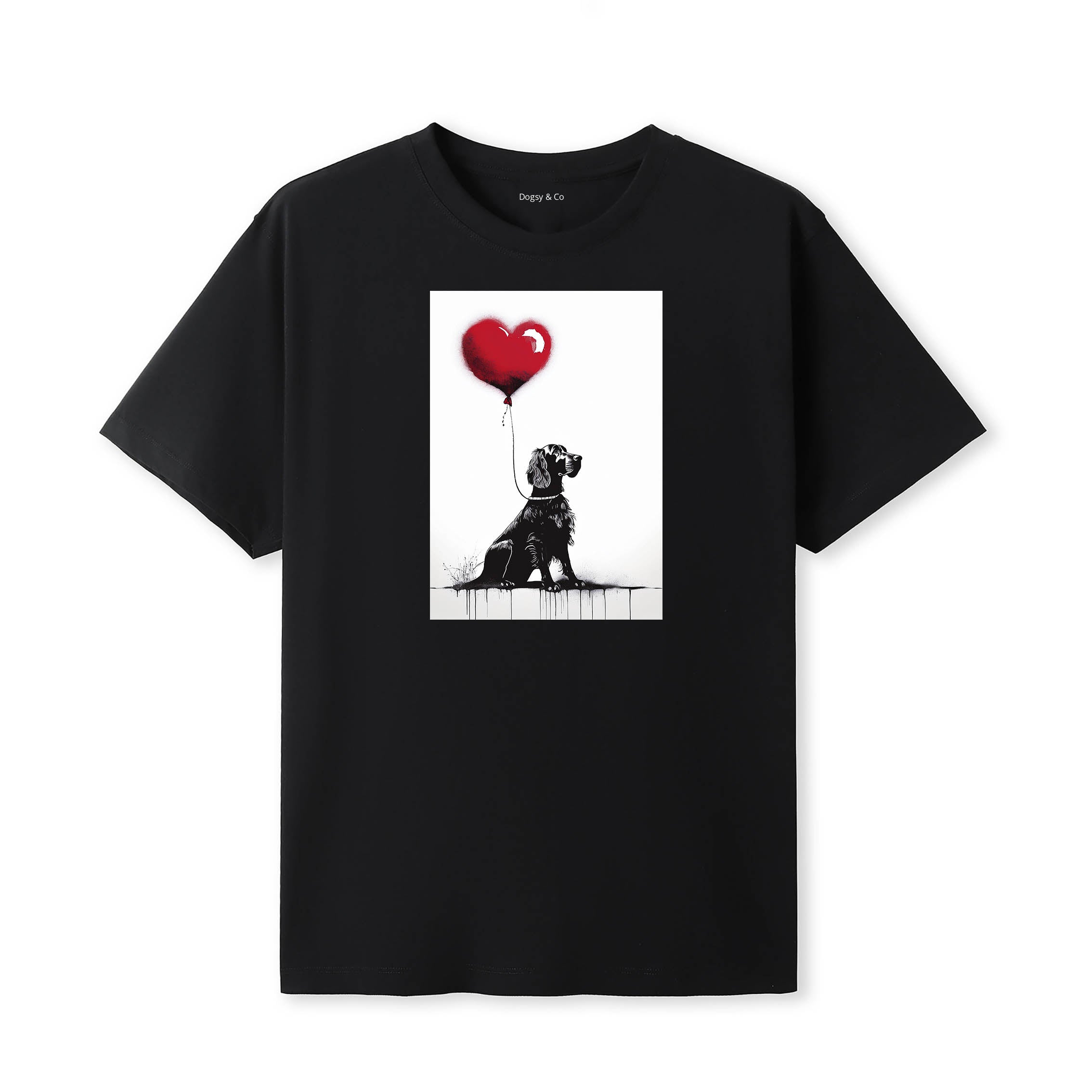 Gordon Setter 1 Dogsy T-Shirt Black