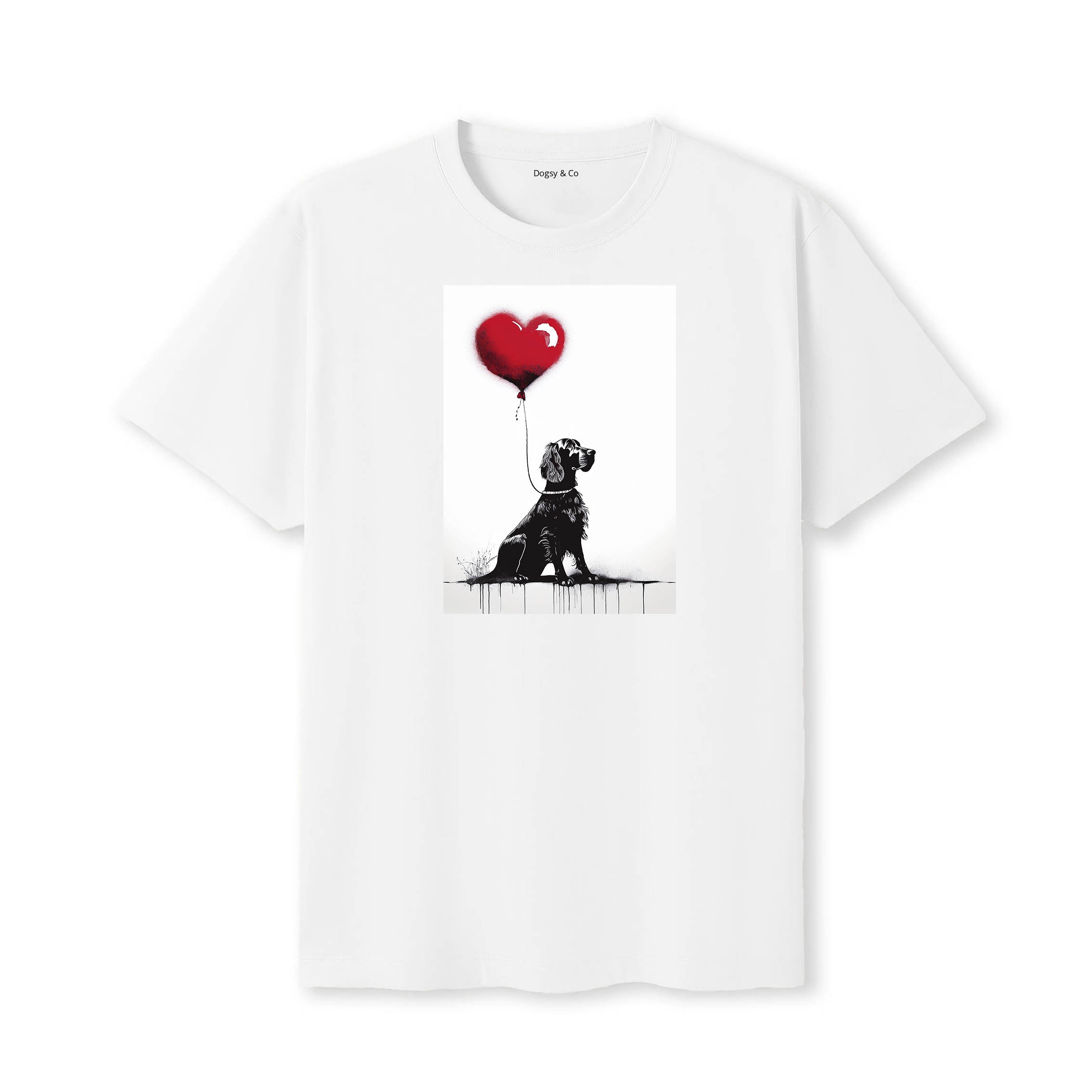 Gordon Setter 1 Dogsy T-Shirt White