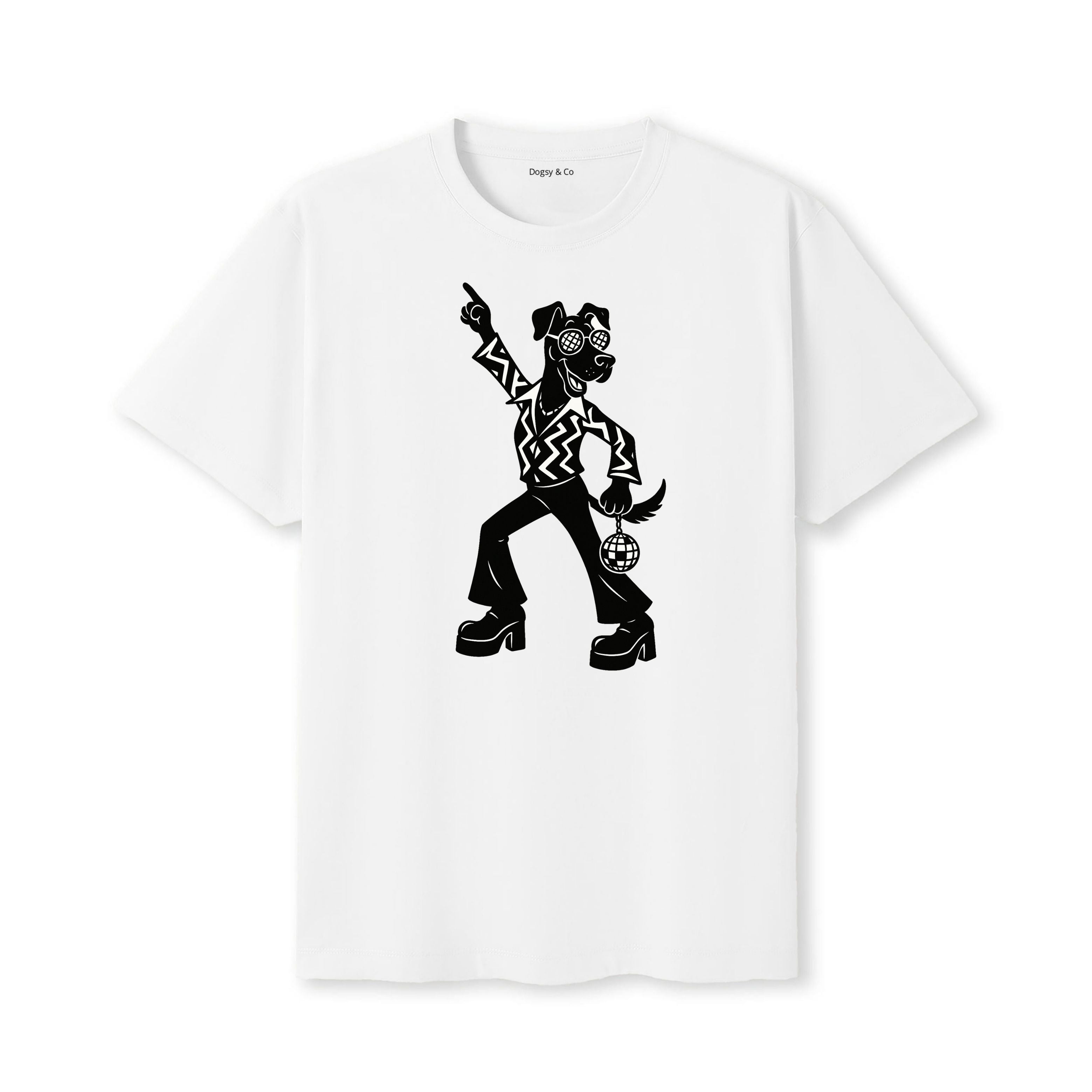 Great Dane Disco Doggo T-Shirt - alternate view