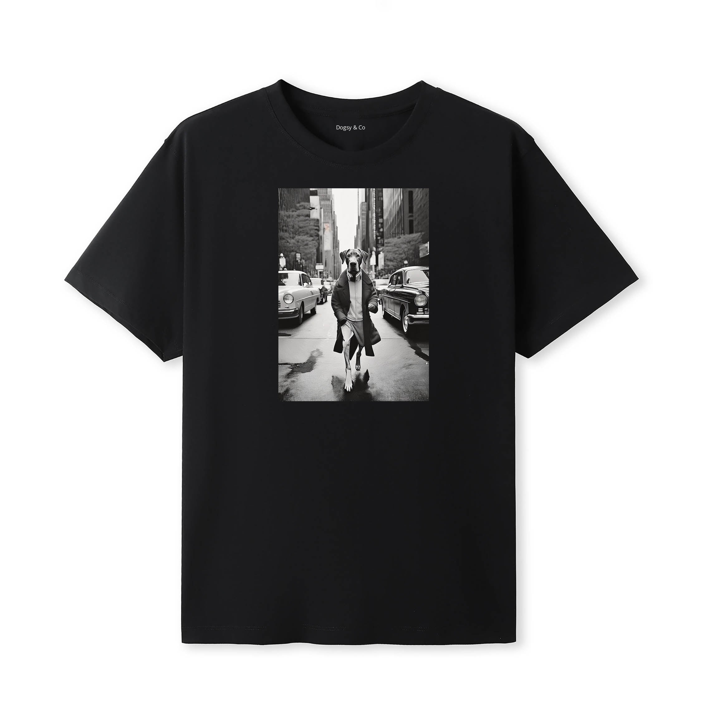 Great Dane Dogsy Dean T-Shirt Black