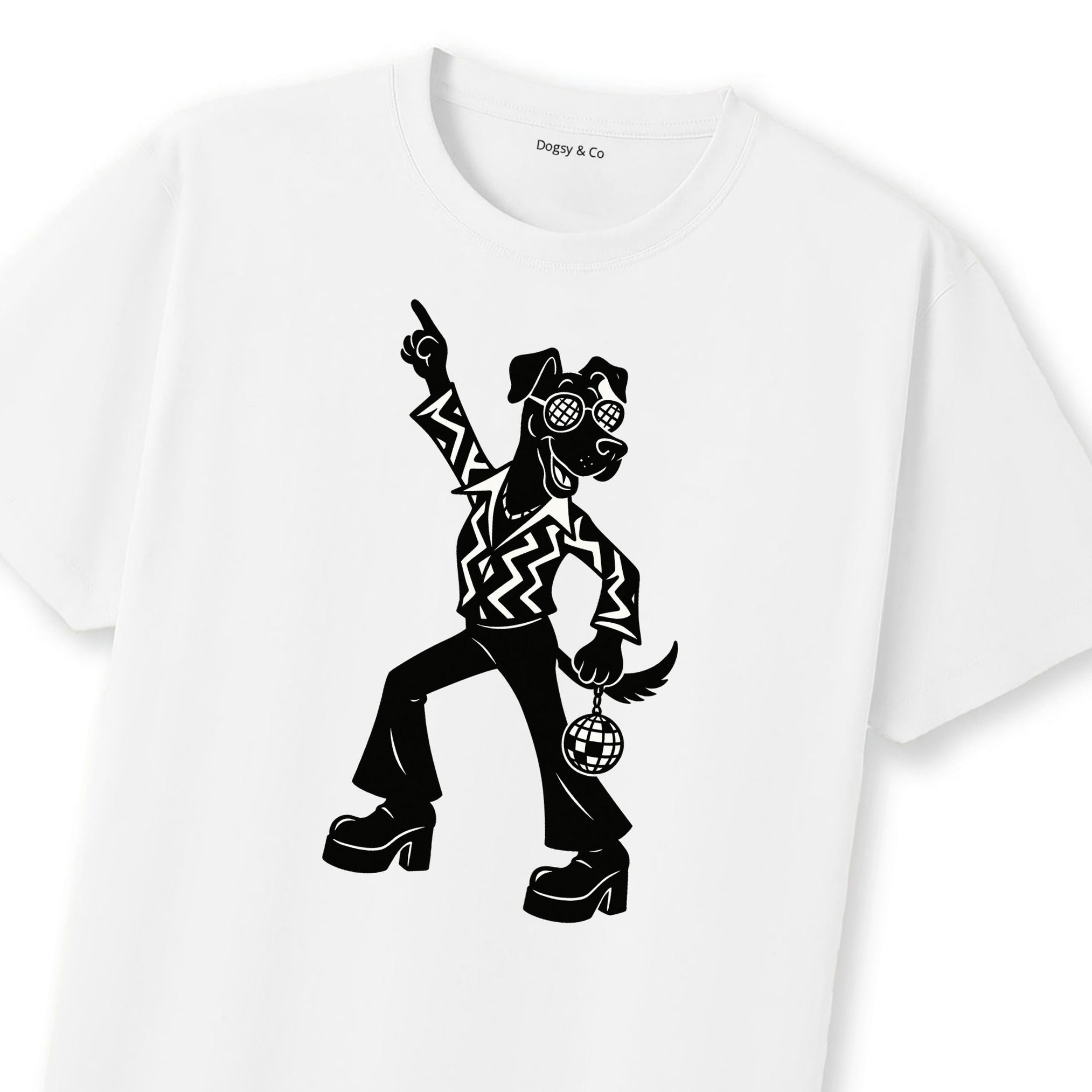 Great Dane Disco Doggo T-Shirt | Dogsy & Co