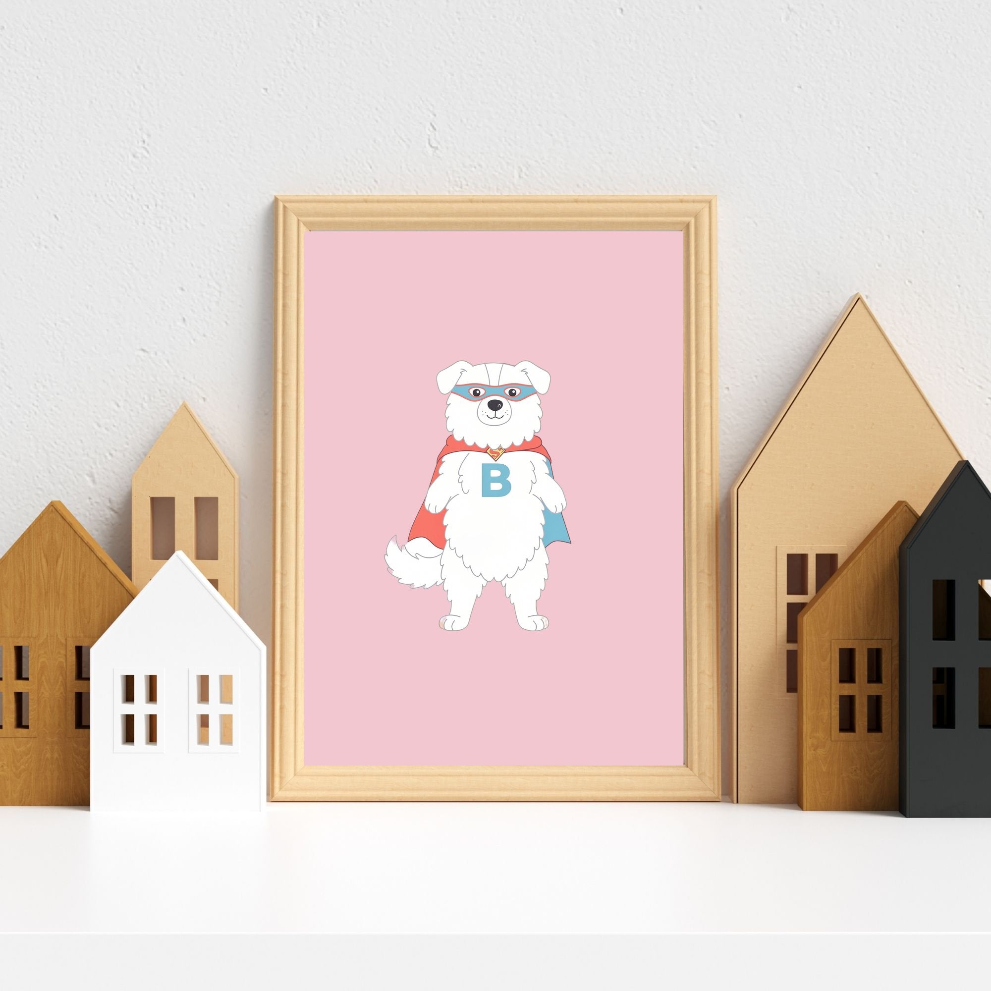 Great Pyrenees Kids Nursery Wall Art Print Bundle — 22 Dog Costume Designs, 5 Colours, 6 Print Sizes | Digital Download
