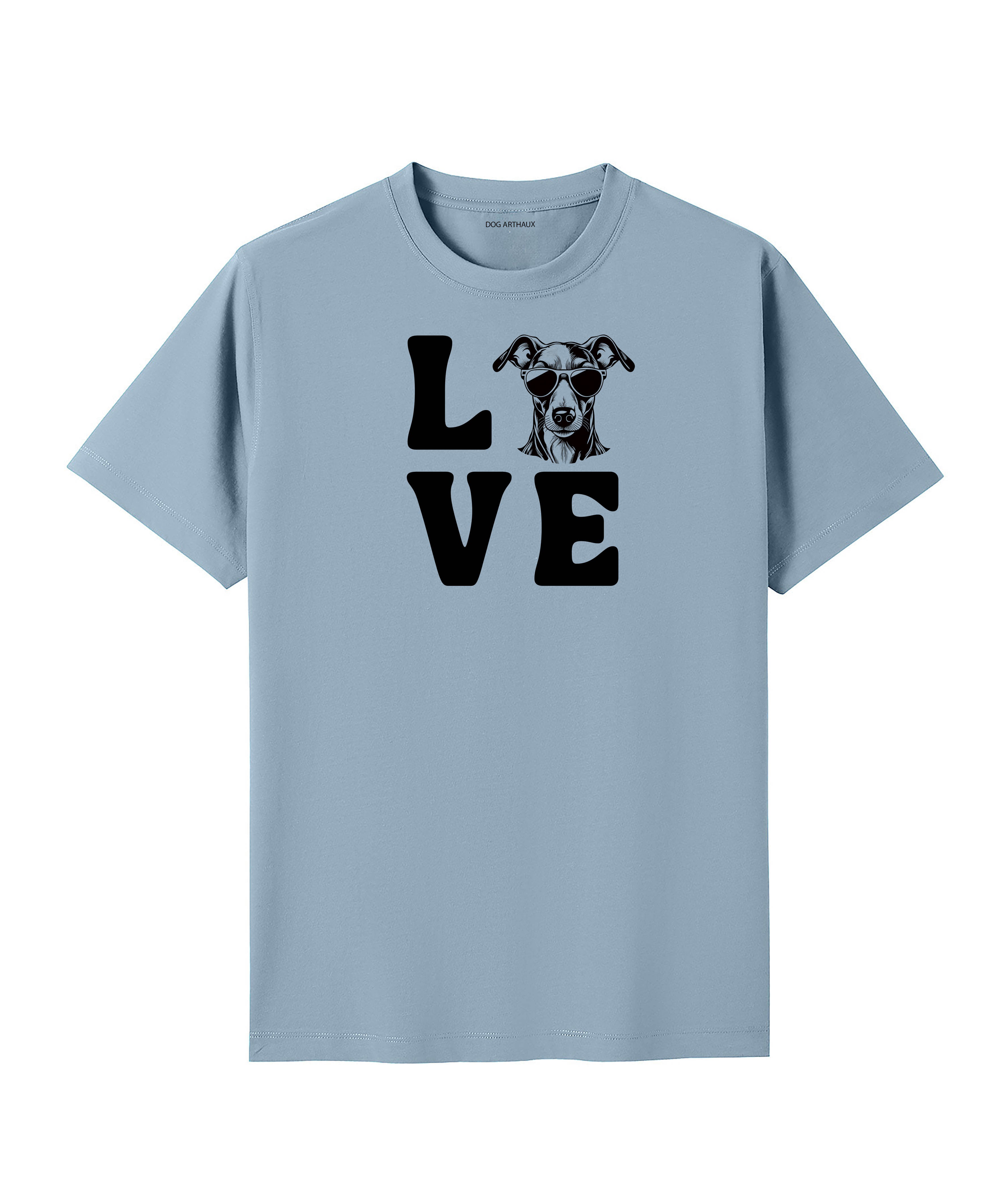 Greyhound LOVE DOGS Tshirt