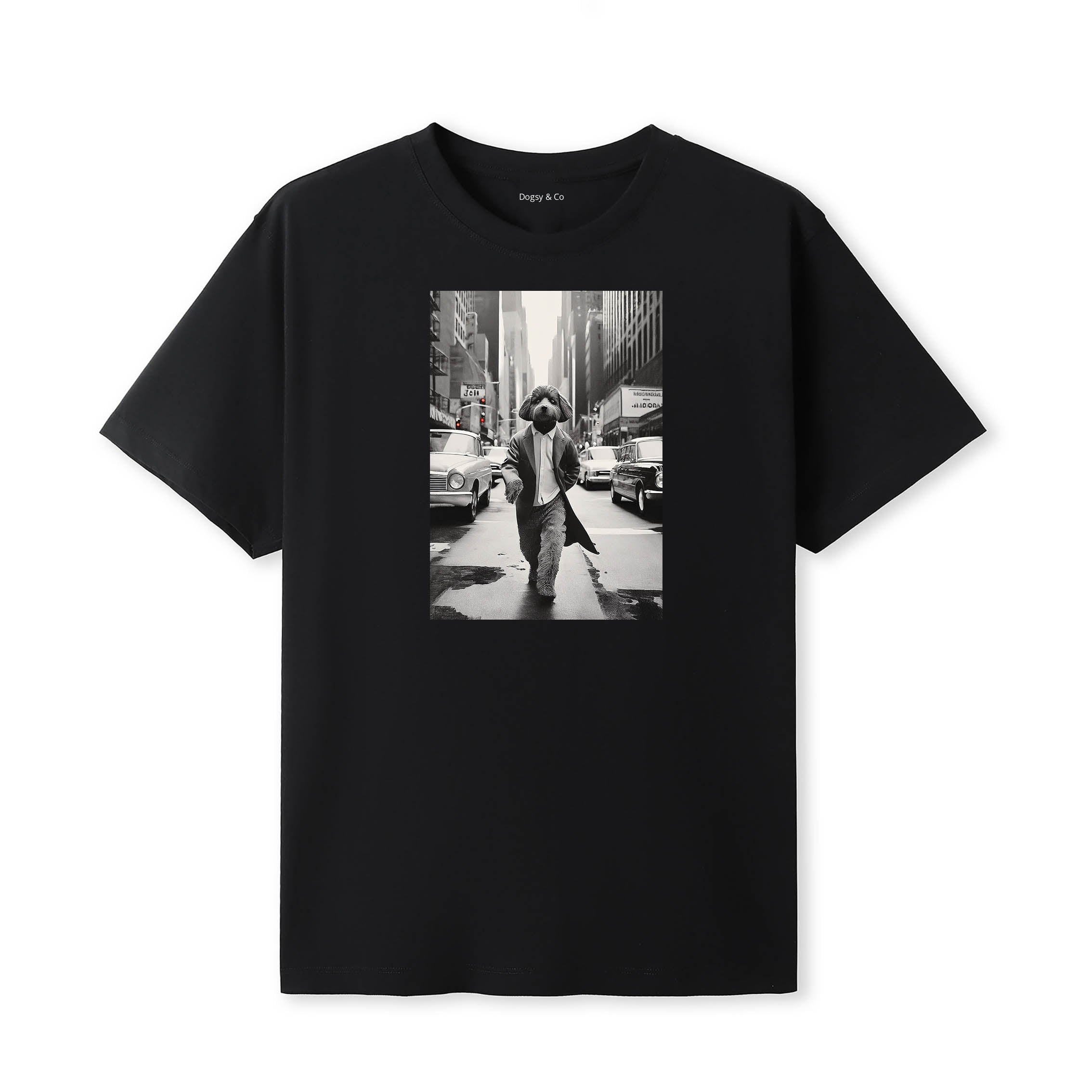 Groodle Dogsy Dean T-Shirt Black