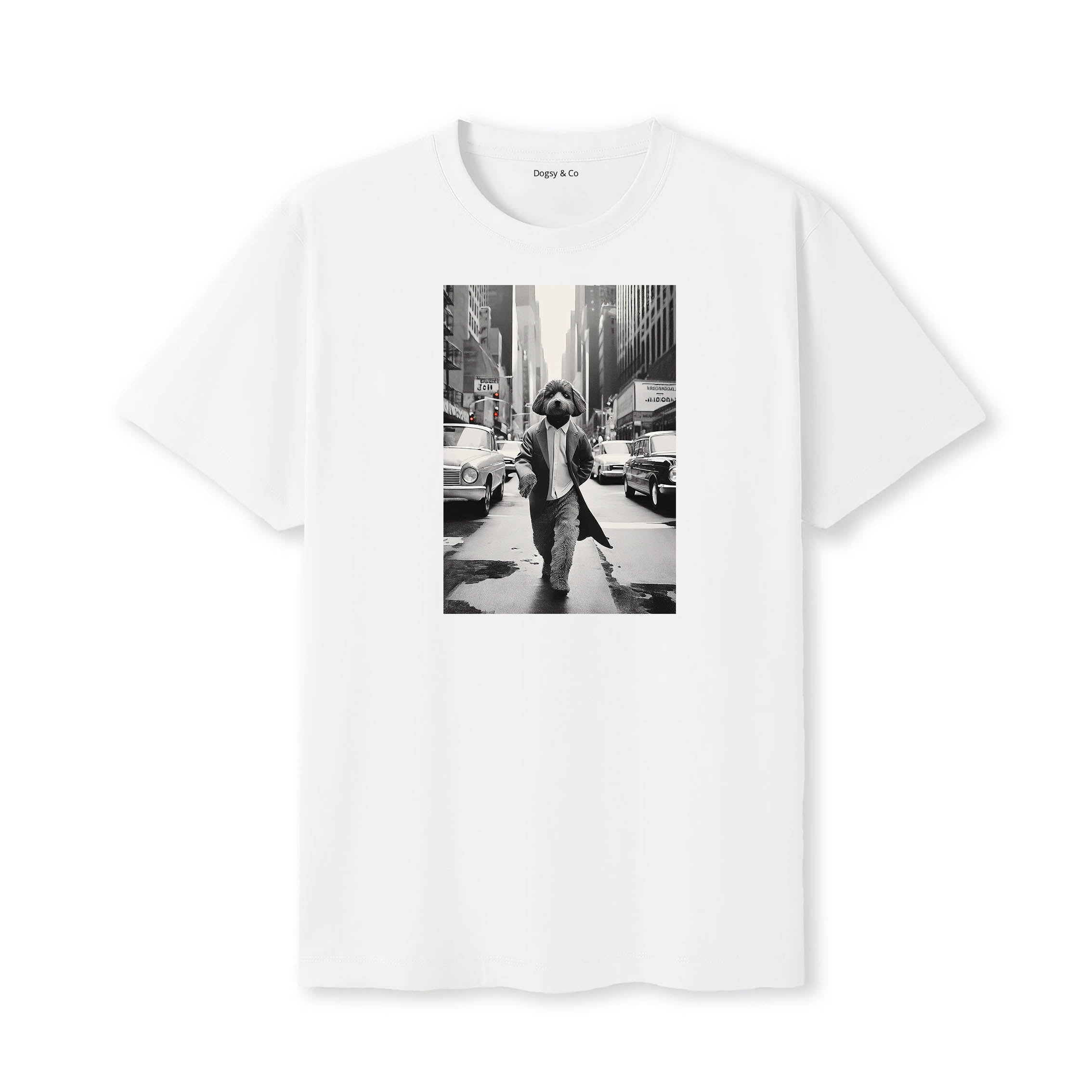 Groodle Dogsy Dean T-Shirt White